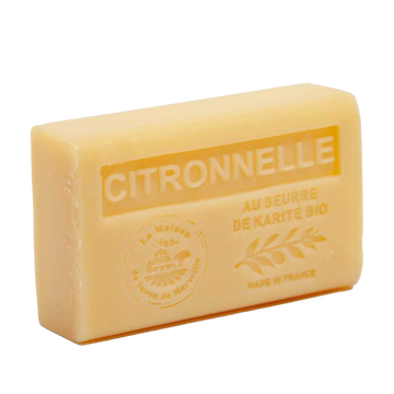 Citronella, French Soap with Organic Shea Butter, 125g