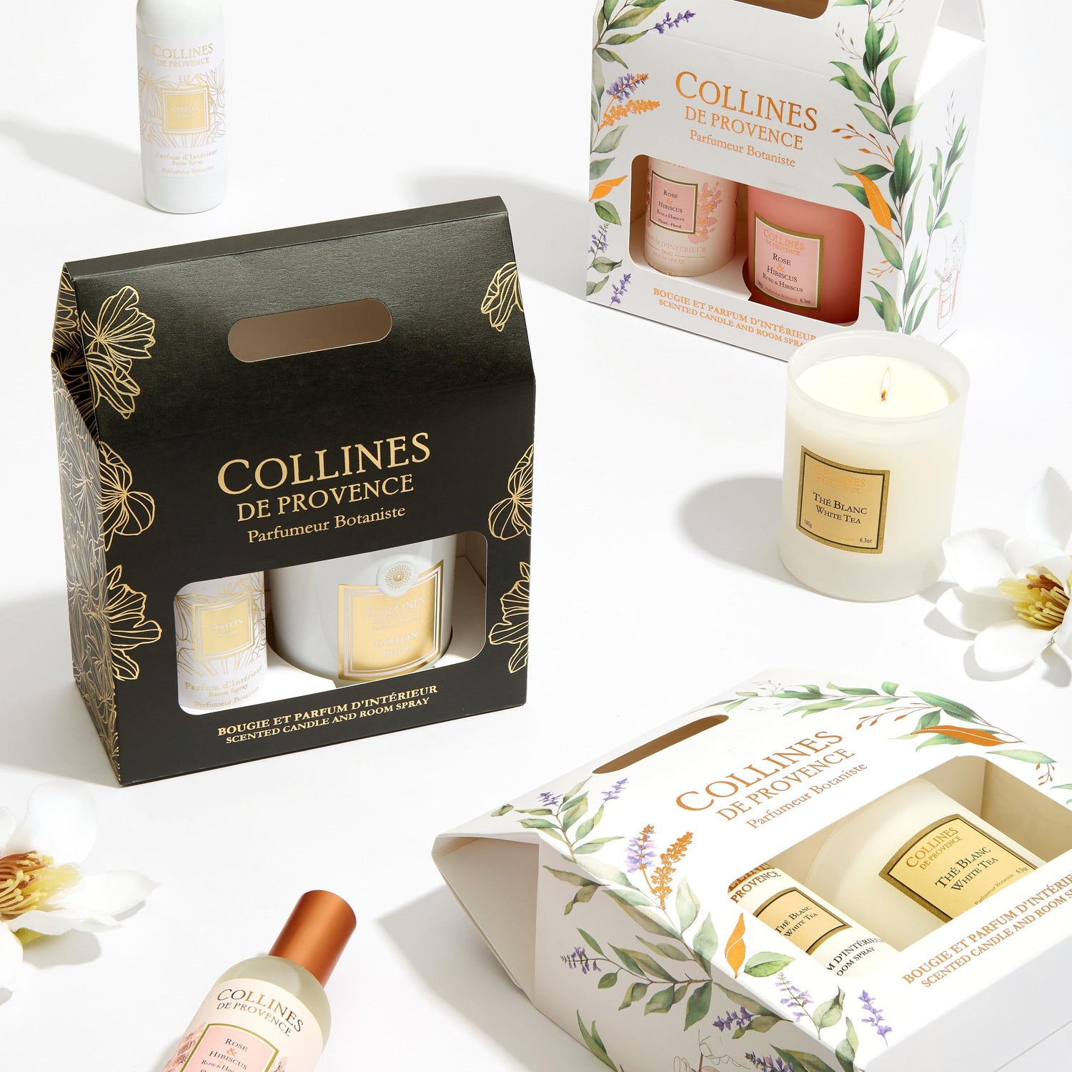 Cotton Flower - Home Fragrance Gift Set