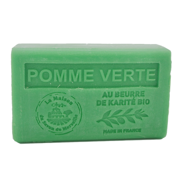 Crisp Apple French Soap with organic Shea Butter 125g