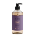 Bottle of Fé ç Cheval liquid soap with a pump on a white background