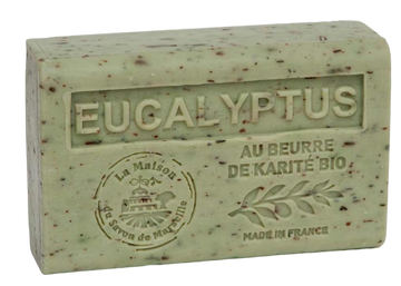 Eucalyptus, French Soap with Organic Shea Butter, 125g