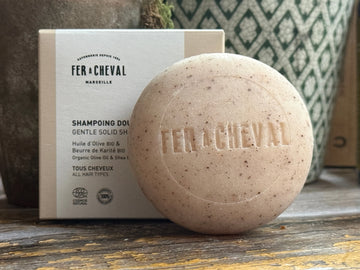 Olive Oil & Shea Butter Solid Shampoo Bar for Normal & Dry Hair