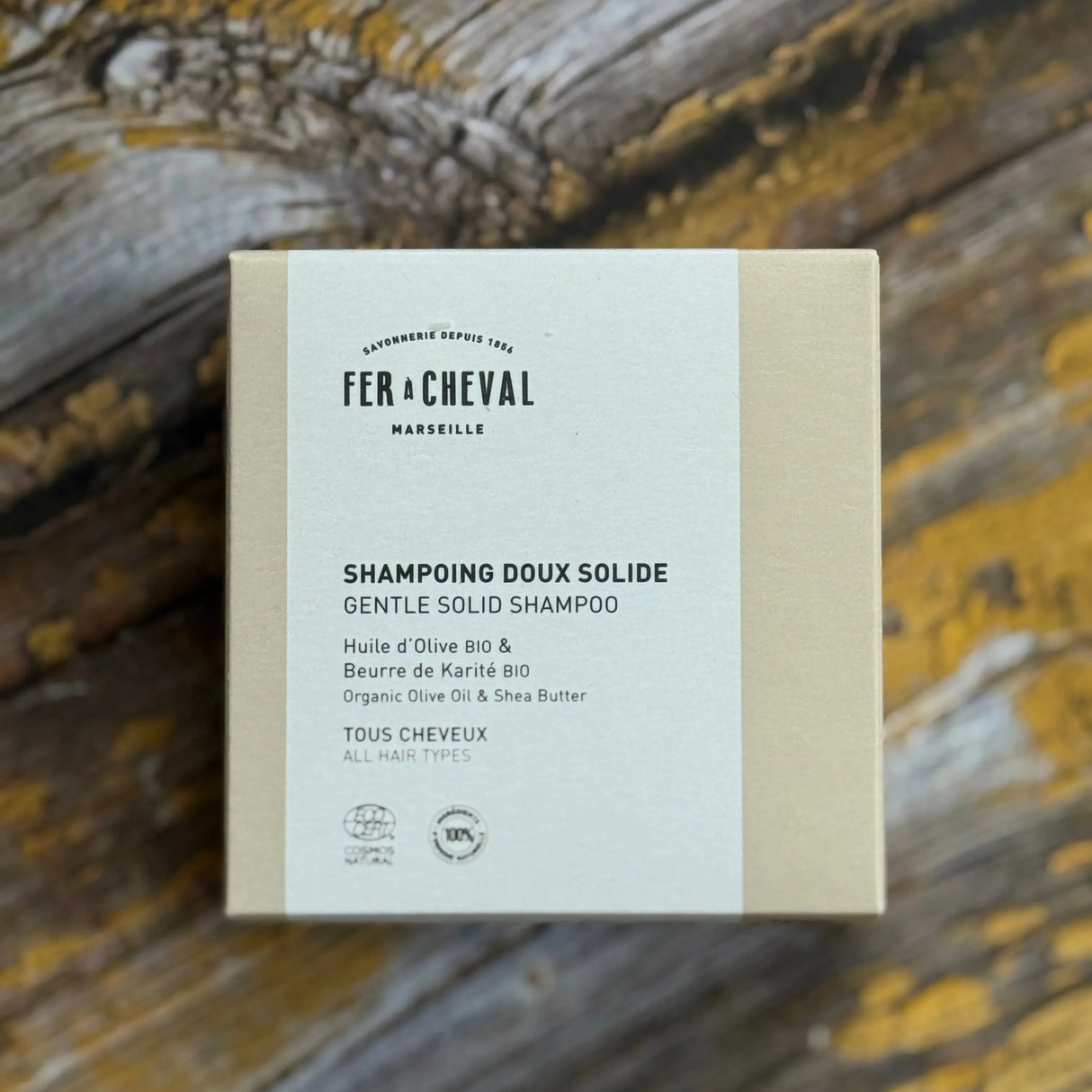 Olive Oil & Shea Butter Solid Shampoo Bar for Normal & Dry Hair
