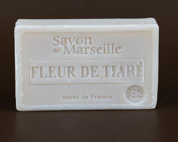 Tahitian Gardenia Savon de Provence, enriched with Sweet Almond Oil | 100g