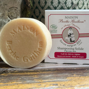 Organic Alpine Goat's Milk Shampoo | Lemon Verbena | Dry & Damaged Hair | 100g