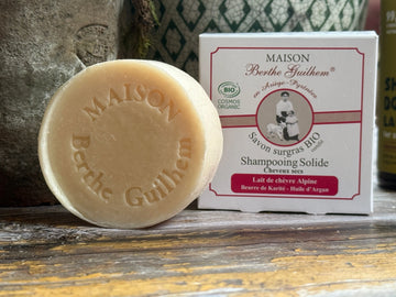 Organic Alpine Goat's Milk Shampoo | Lemon Verbena | Dry & Damaged Hair | 100g