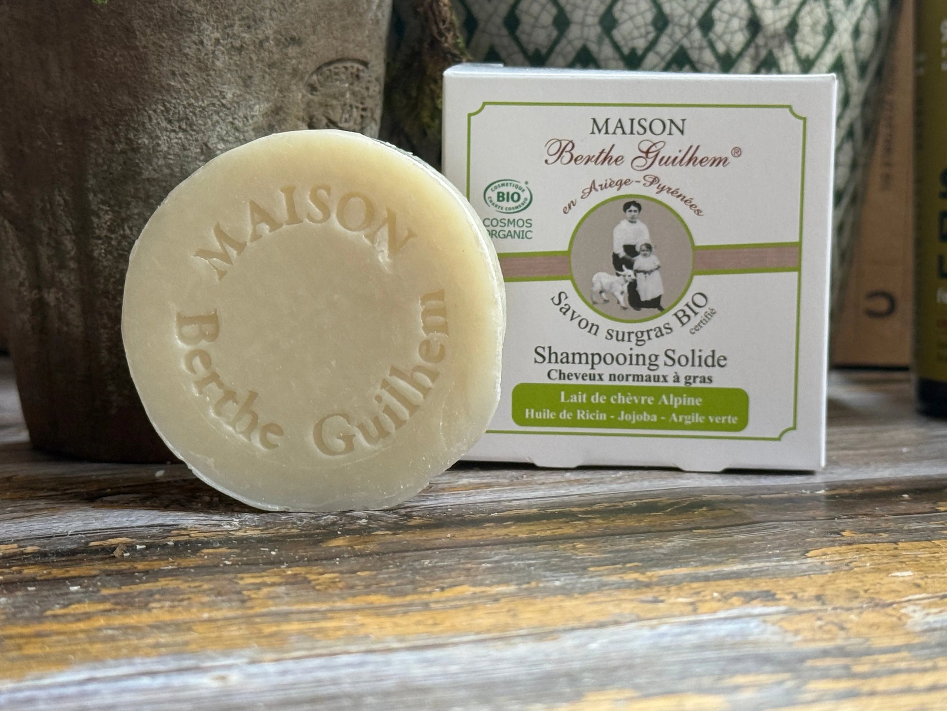 Organic Alpine Goat's Milk Shampoo | Kaolin | Jojoba Oil | Normal Hair | 100g