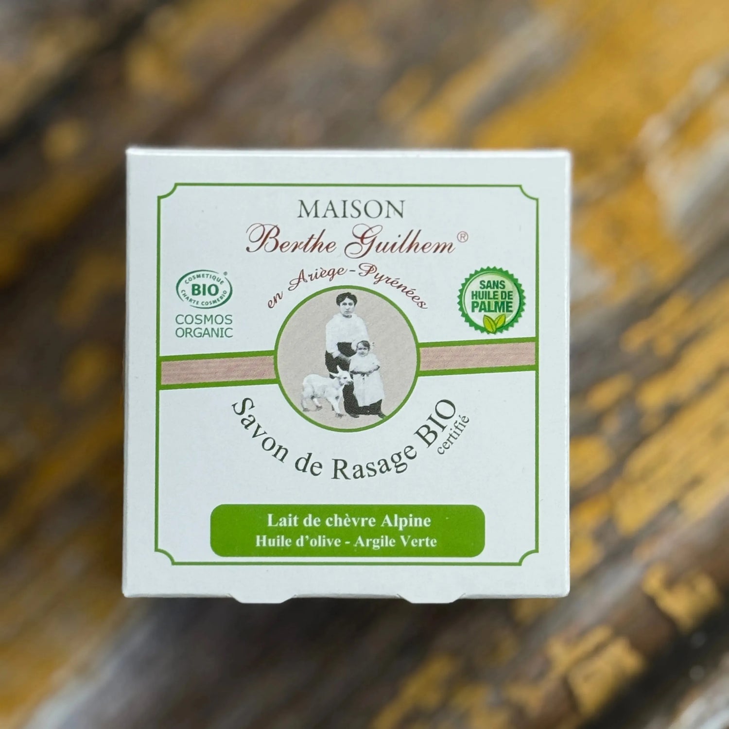Shaving Soap, Goats Milk, Cedar, Mint & Eucalyptus Oils | 100g