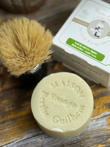 Shaving Soap, Goats Milk, Cedar, Mint & Eucalyptus Oils | 100g