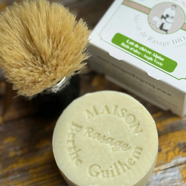Shaving Soap, Goats Milk, Cedar, Mint & Eucalyptus Oils | 100g