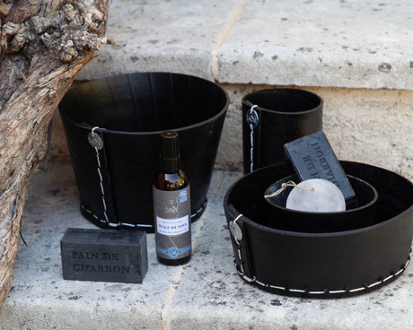 Recycled Tyre Soap Dish-TADÉ PAYS DU LEVANT-FrenchSoaps