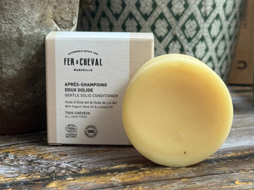 Gentle Hair Conditioning Bar with Organic Olive Oil & Organic Linseed Oil