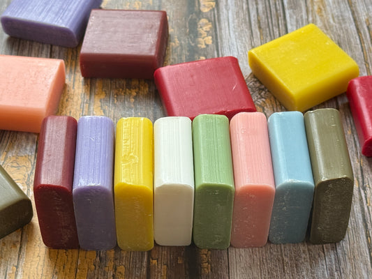 Guest Soaps, Fragranced Savon de Marseille, unwrapped  | 8 x 30g