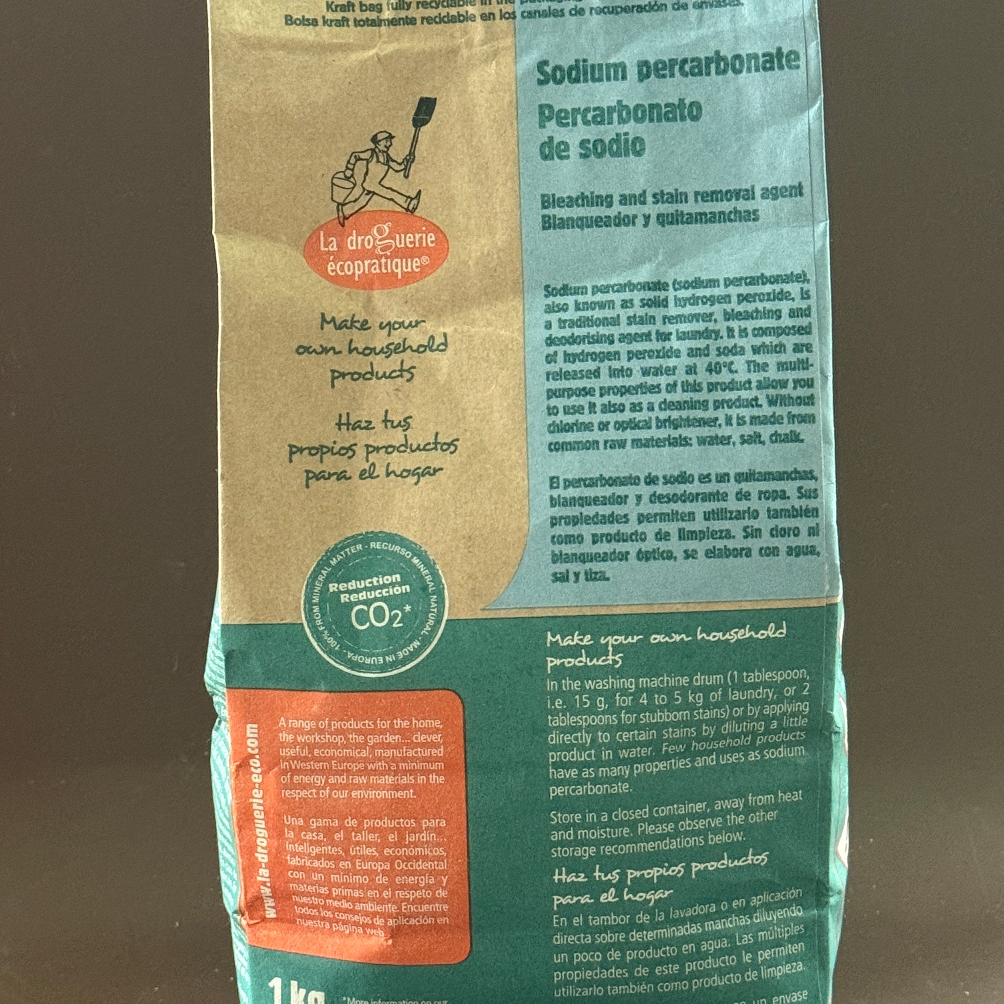 Sodium Percarbonate | For Stain Removal, Whitening Laundry and other Home Cleaning | 1kg