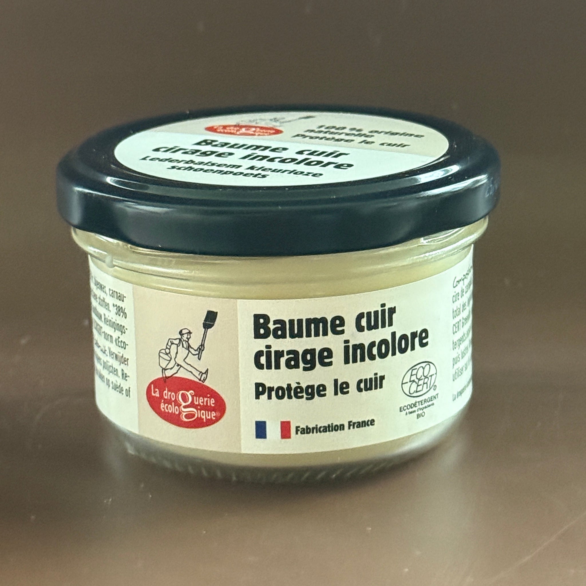 Leather Wax Balm, Neutral | for bags, sofas shoes.. | 75m