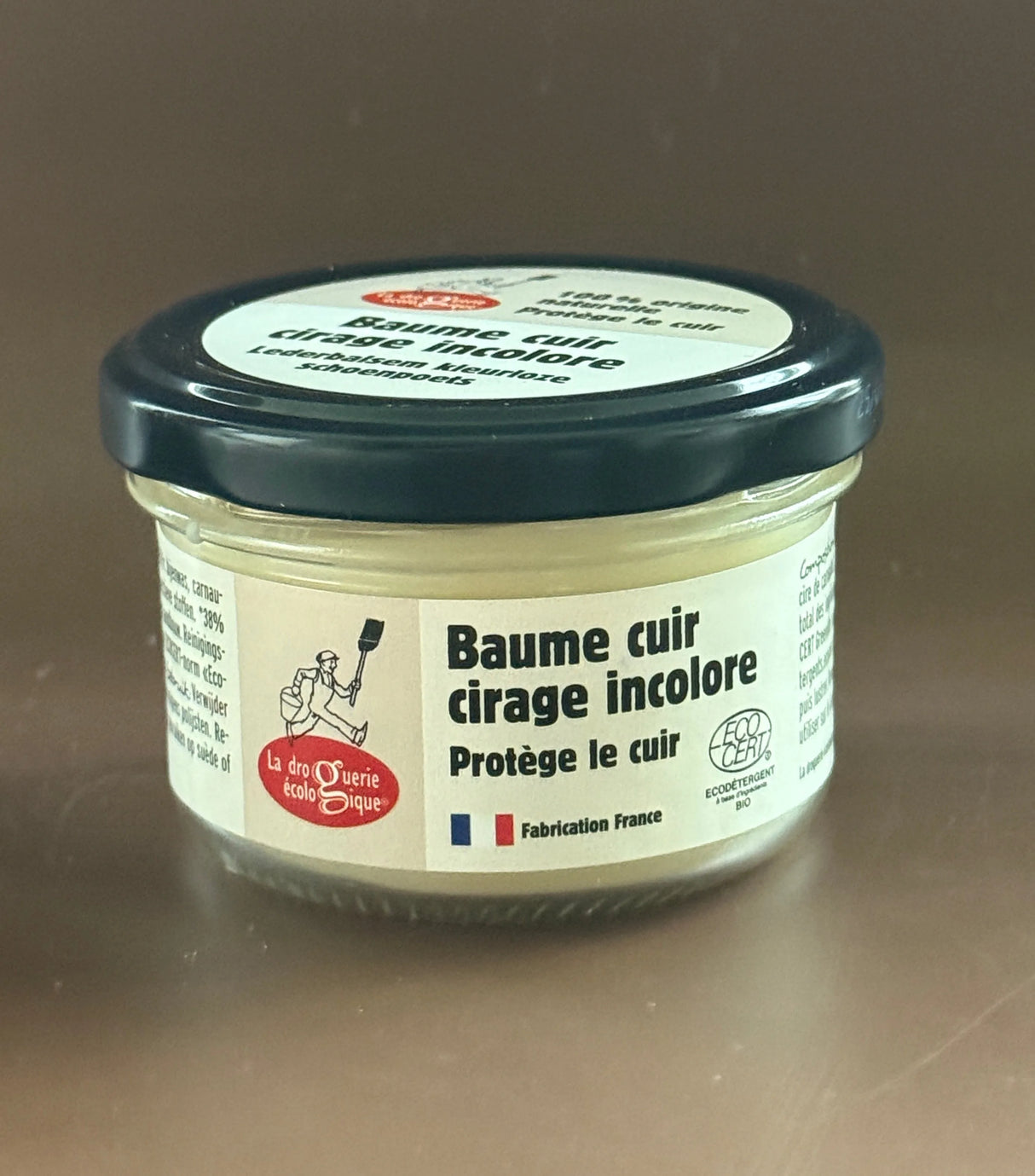 Leather Wax Balm, Neutral | for bags, sofas shoes.. | 75m