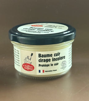 Leather Wax Balm, Neutral | for bags, sofas shoes.. | 75m