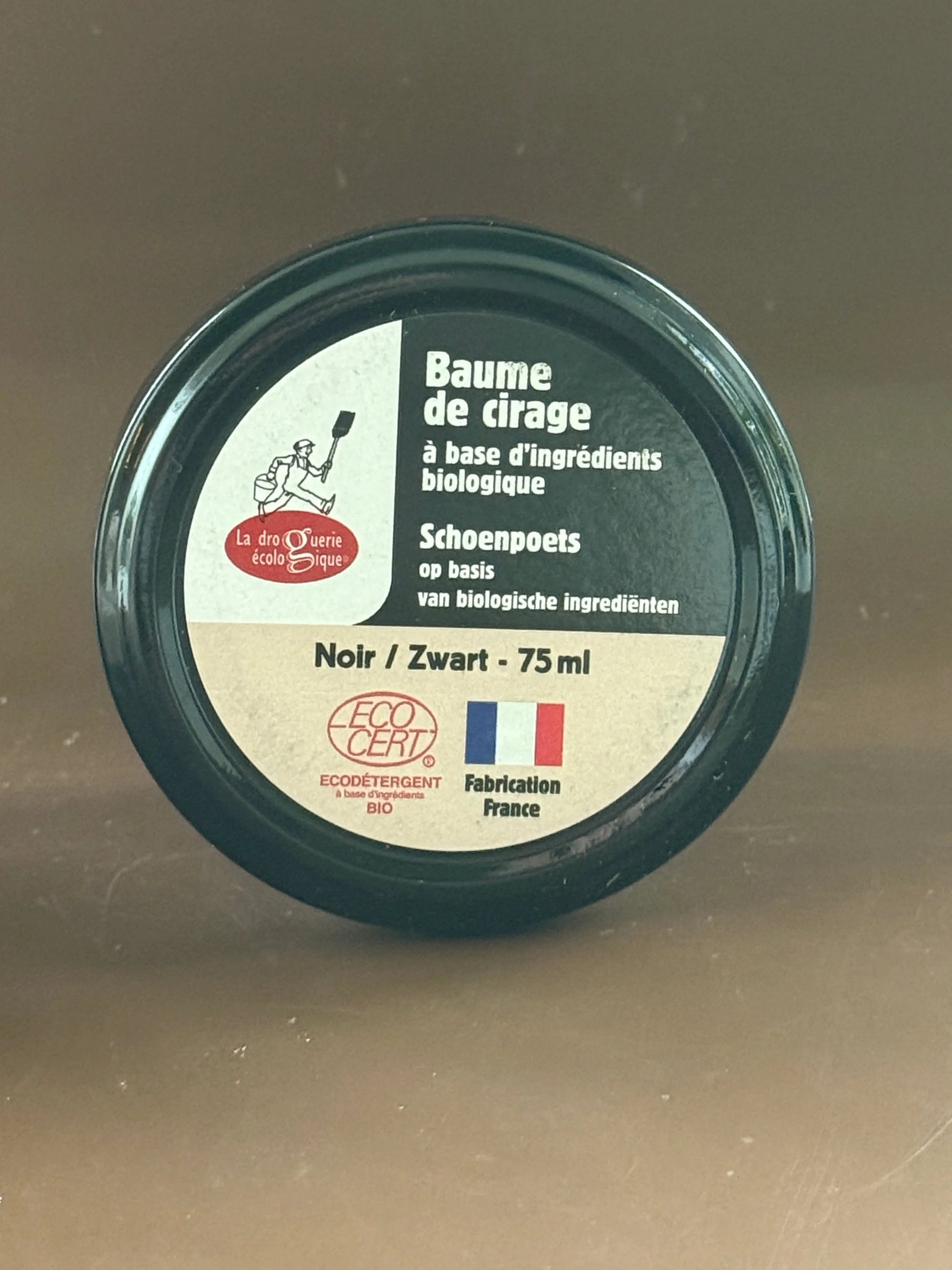 Leather Wax Balm, Black | for sofas, bags, shoes and more | 75ml