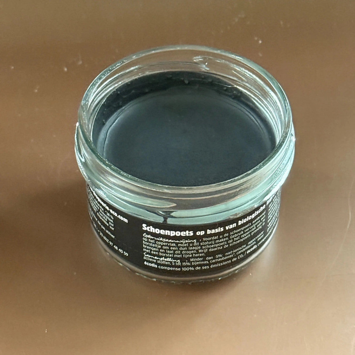 Leather Wax Balm, Black | for sofas, bags, shoes and more | 75ml