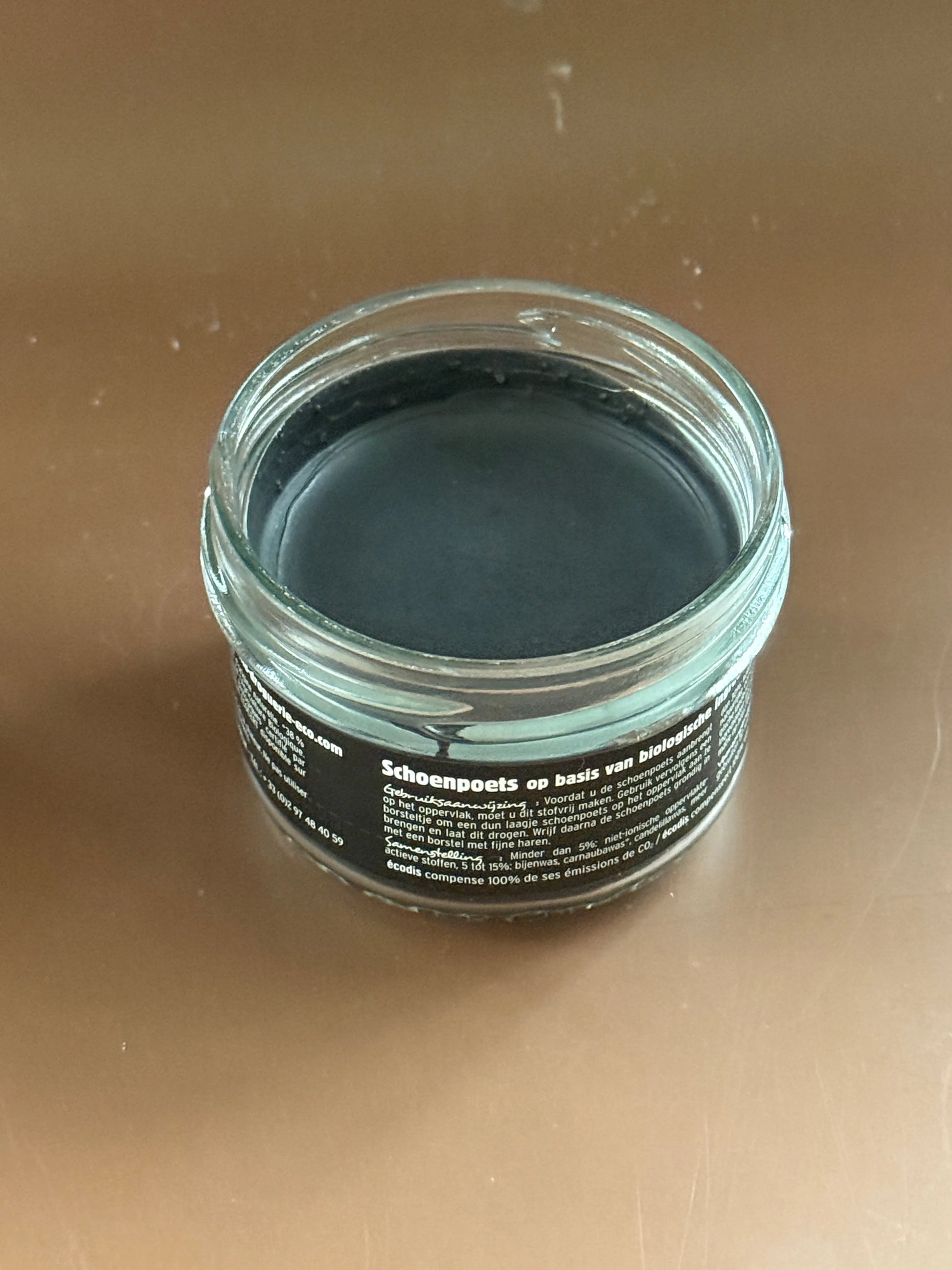 Leather Wax Balm, Black | for sofas, bags, shoes and more | 75ml