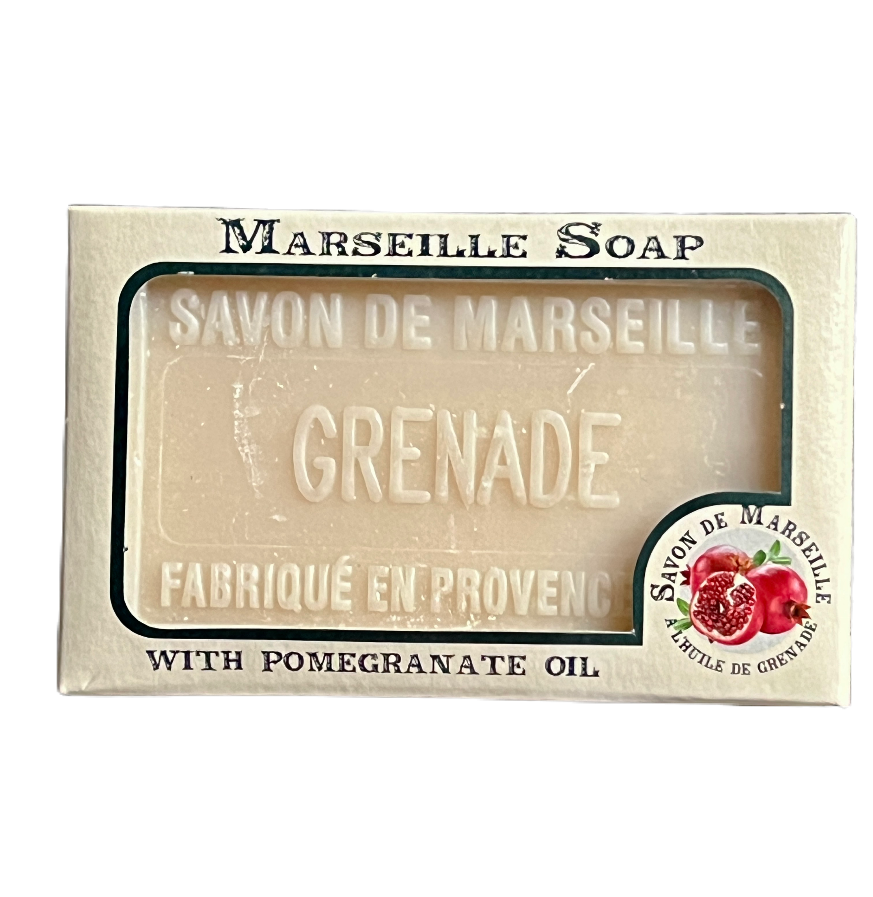 Pomegranate Oil, Enriched Marseille Soap | 100g - 0