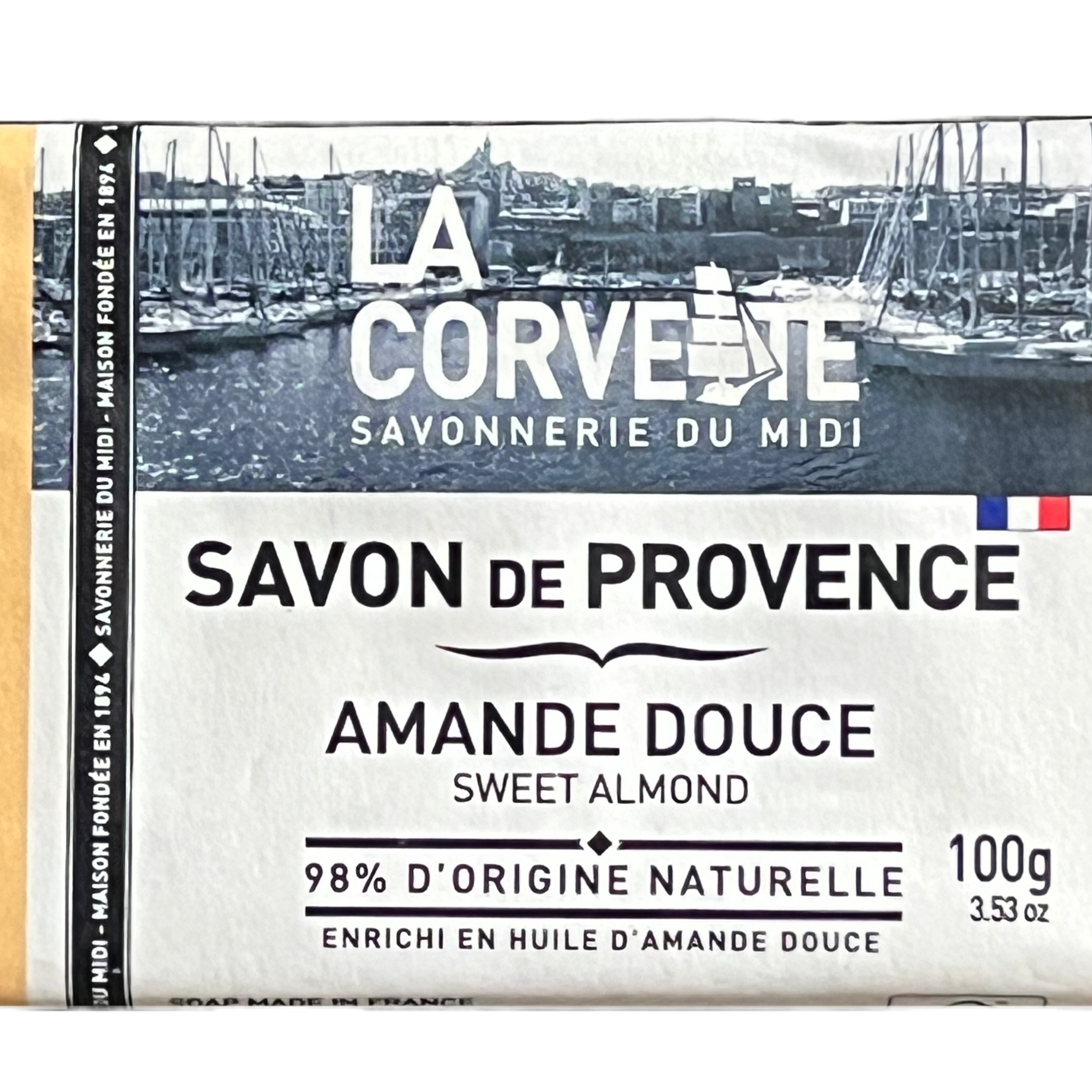 Almond, Savon de Provence, 100g
