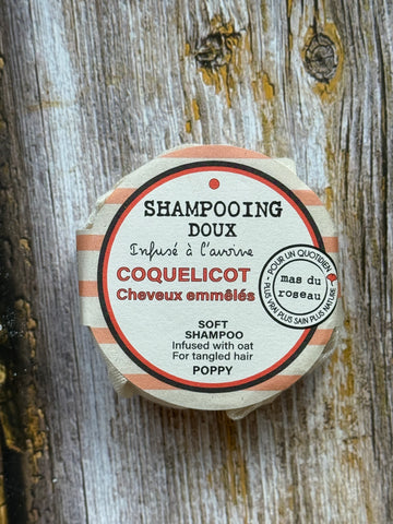 Poppy Shampoo with Oats for Tangled Hair | 60g