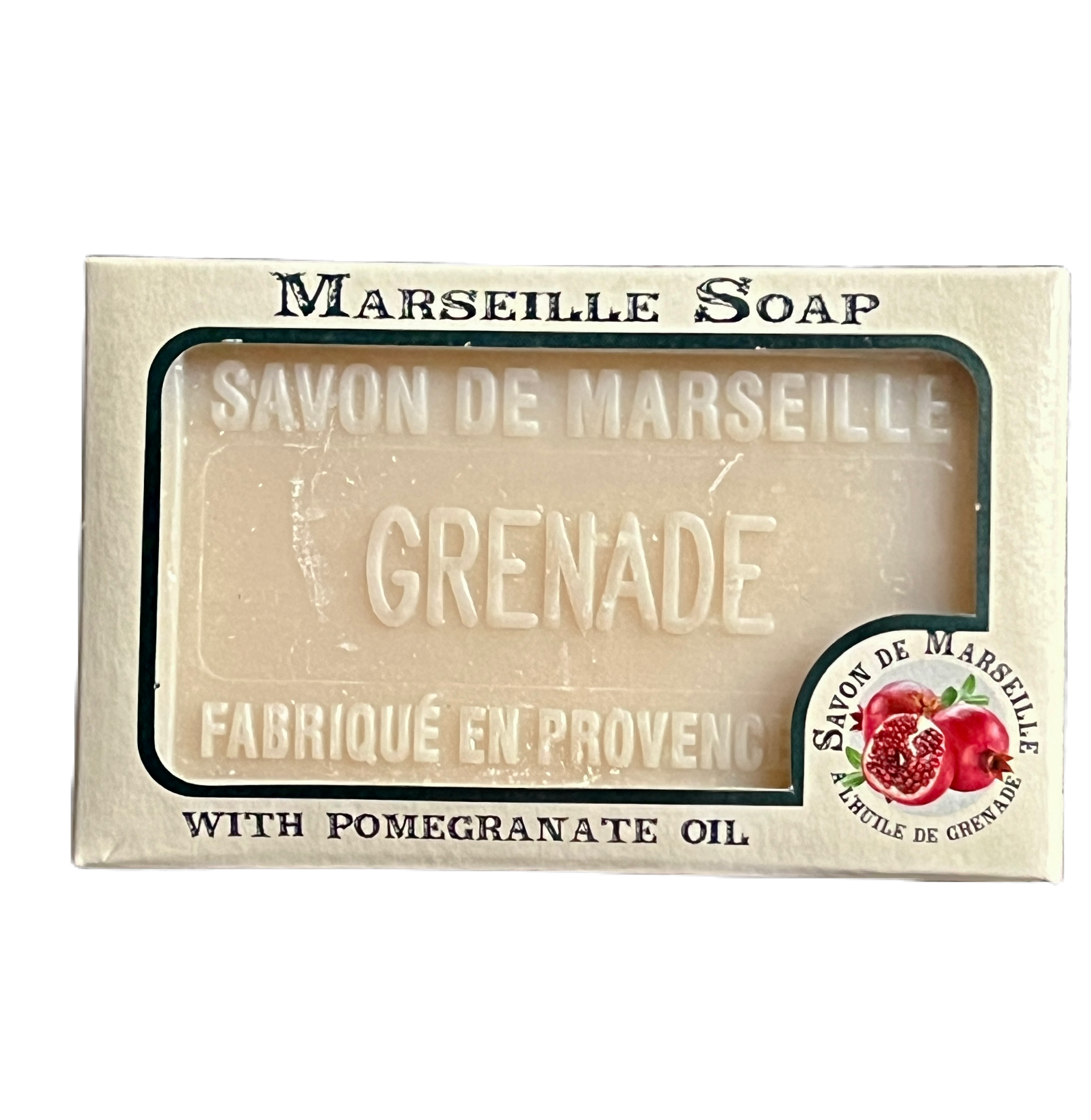 Pomegranate Oil, Enriched Marseille Soap | 100g