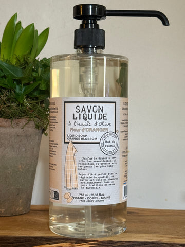 Orange Blossom Liquid Soap with Olive Oil | 750ml