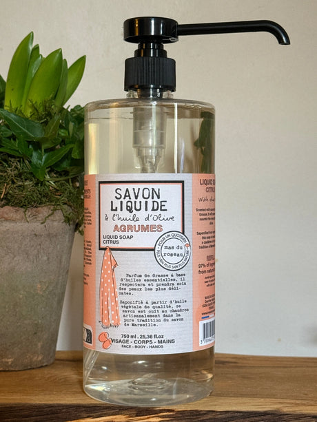 Agrumes (Citrus) Liquid Soap with Olive Oil | 750ml