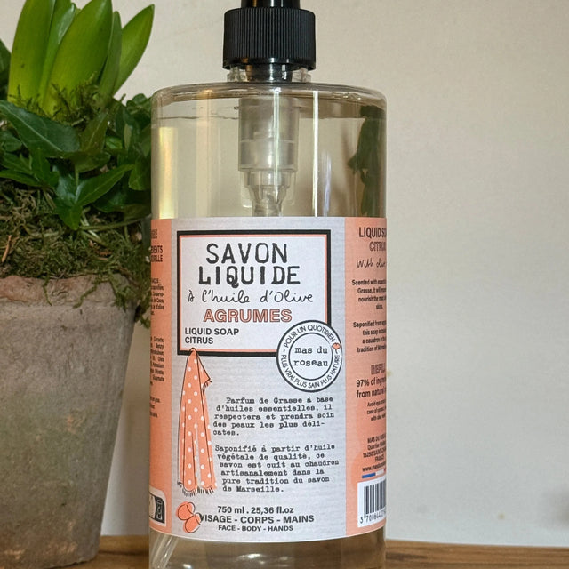 Agrumes (Citrus) Liquid Soap with Olive Oil | 750ml