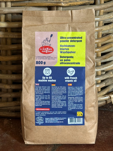 Ultra-Concentrated Laundry Powder – Fragrance Free, Hypoallergenic, 80 Washes | 800g