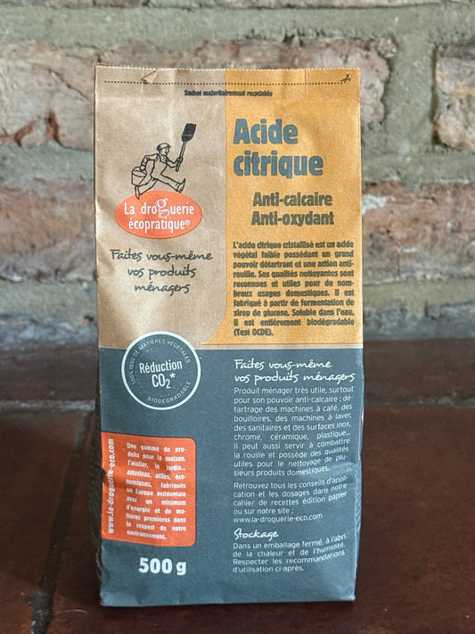 Citric Acid | Natural Descaler, Cleaner & Eco-Friendly Household Essential | 500g