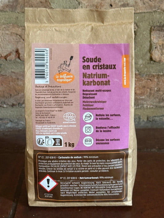 Soda Crystals I for Natural Degreasing & Deodorising | 1kg