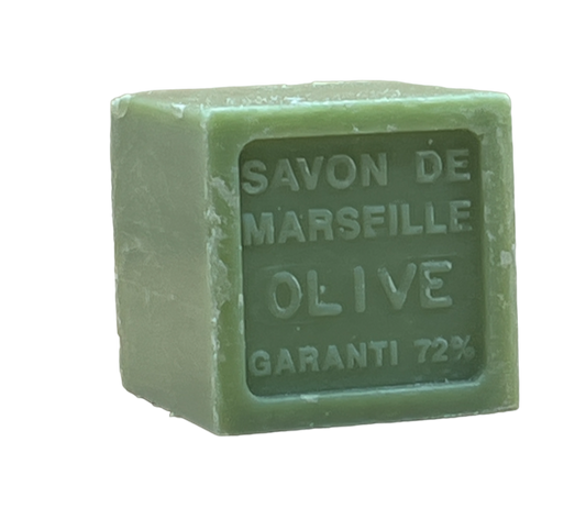 Olive, Shea Butter Fragranced Marseille Cube, 72% | 100g