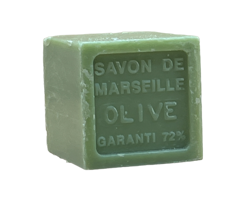 Olive, Shea Butter Fragranced Marseille Cube, 72% | 100g - 0