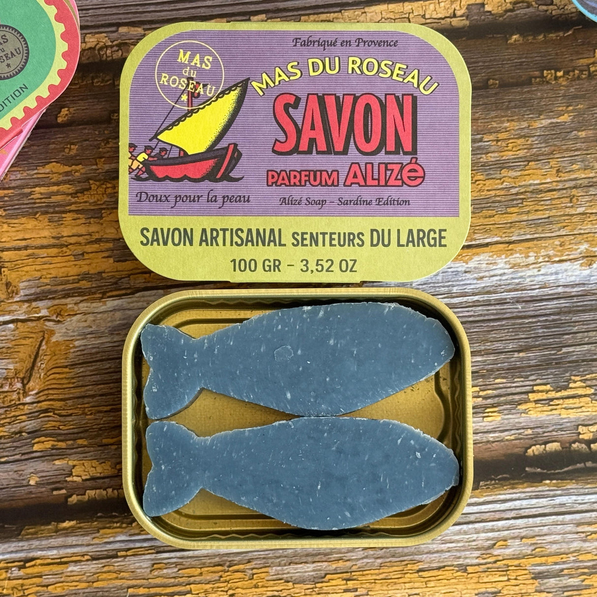 Sardine Shape Soap - Seaside - 100g