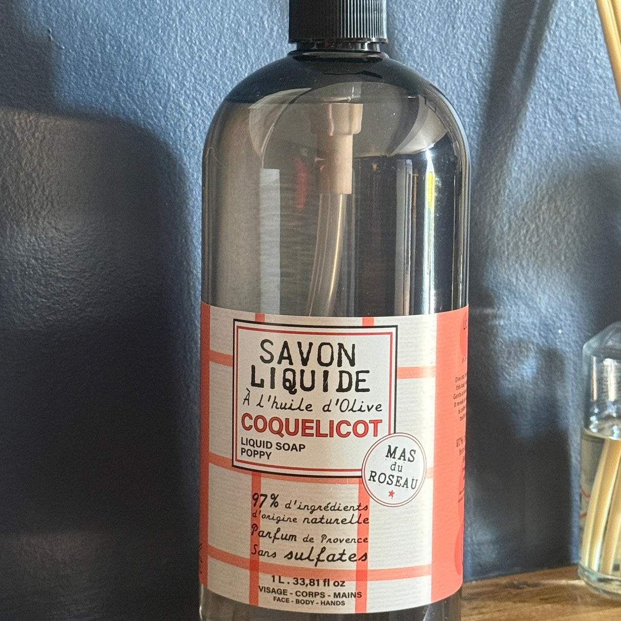 Poppy (Coquelicot) - Marseille Liquid Soap - 1L