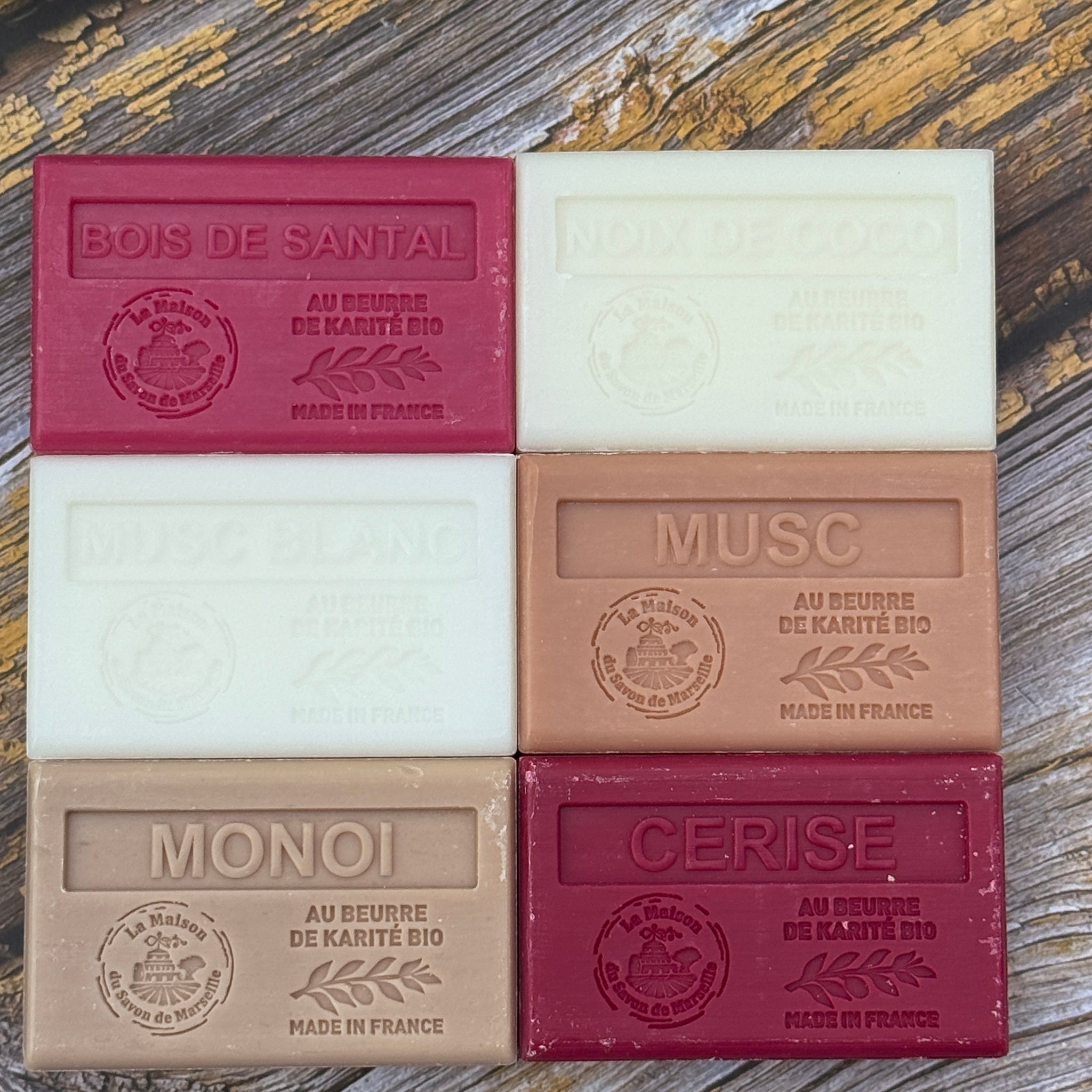 Winter Pinks,   6 x 125g Soap Bars  |  Unwrapped