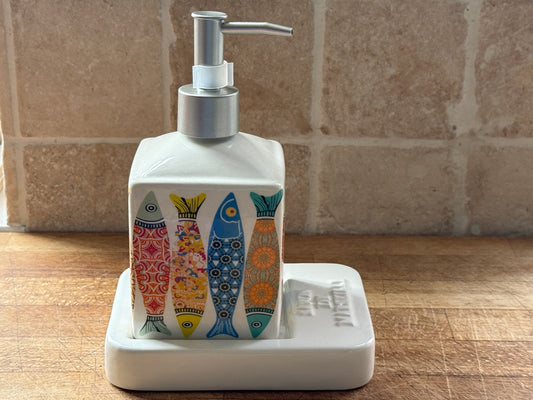 'Sardine' Ceramic Soap Dispenser