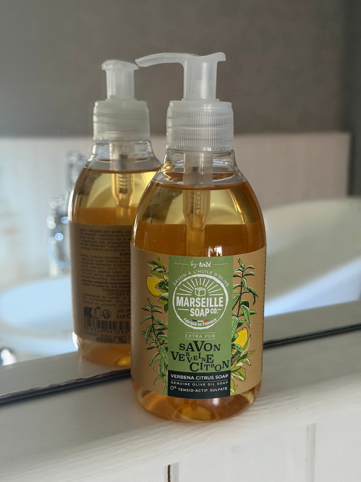 Lemon Verbena -  - Olive Oil Marseille Liquid Soap - 300ml