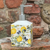 "Lemons" Ceramic Soap Dispenser-Bastide & Olivier-FrenchSoaps