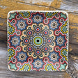 Multi-colour Mosaic Square Soap Dish-Bastide & Olivier-FrenchSoaps
