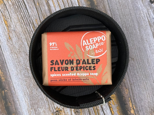 Fleur d'Épices Fragranced Aleppo Soap, for Dry and Intolerant Skin | 100g
