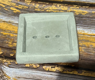 Square Cement Soap Dish
