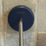 Apimani Rotating Wall Arm & Soap | Navy Blue Beechwood Base