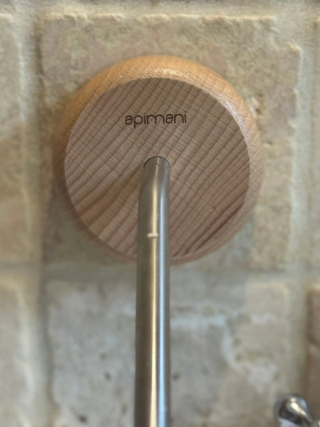Apimani Rotating Wall Arm & Soap | Natural Beechwood Base