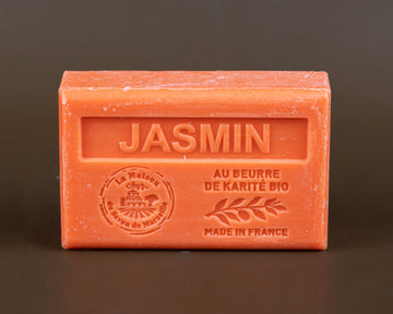 Jasmin French Soap with Organic Shea Butter, 125g