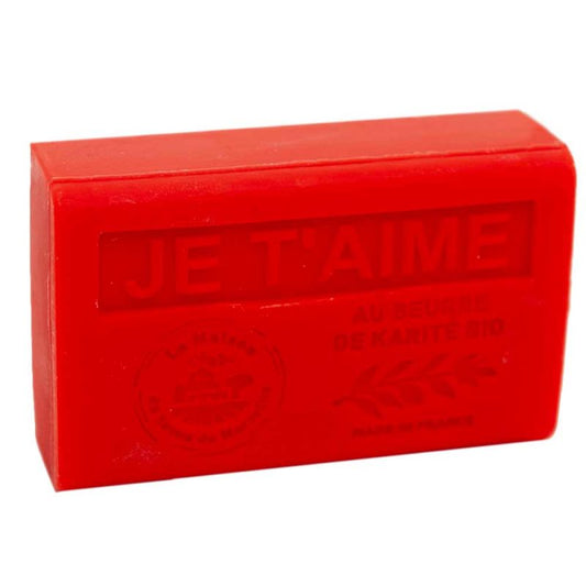 Je T'Aime French Soap with Organic Shea Butter, 125g