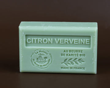 Lemon Verbena French Soap with organic Shea Butter 125g